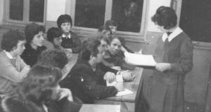 Шести февруари 1945 година првиот учебен ден на македонски јазик во битолската Гимназија