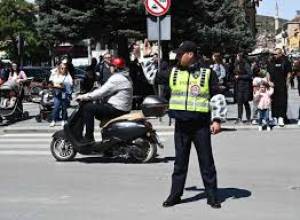 16 санкционирани возачи на мотоцикли во Битола