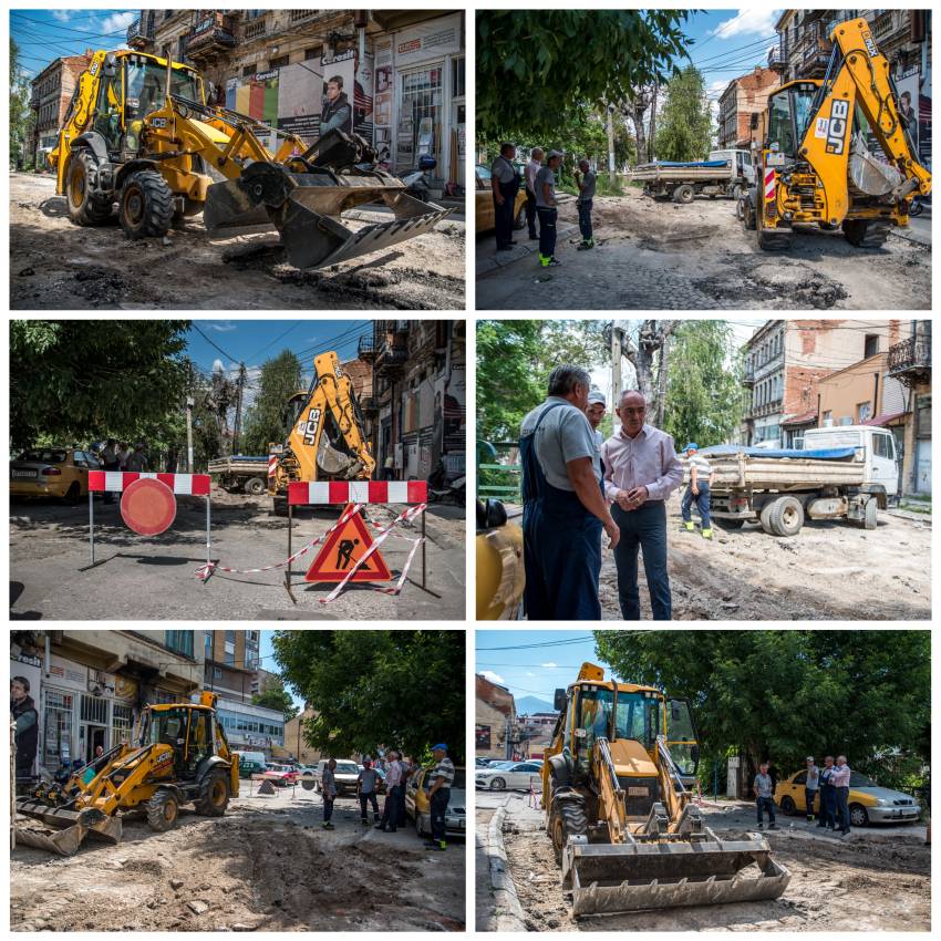 Започна реконструкцијата на дел од улицата Булевар 1 Мај на потегот под Ленски Мост