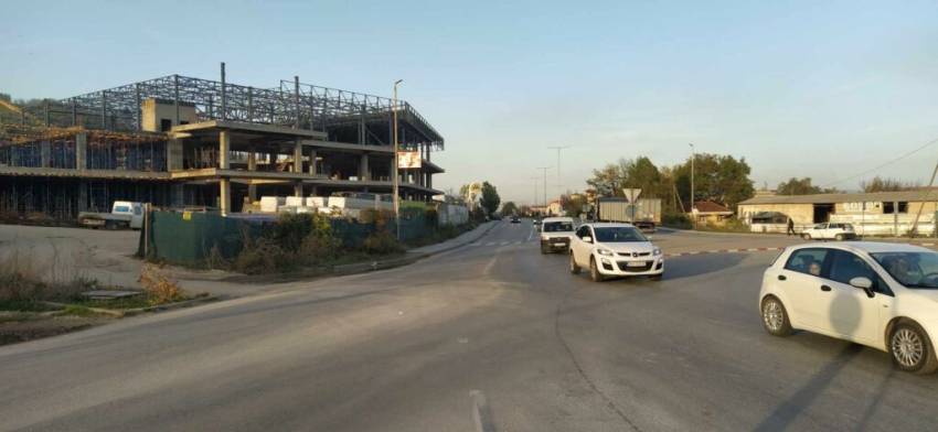 Почнува изградбата на улицата кај Дулие пред големите трговски центри „ЛИДЛ“ и „БЛИС“