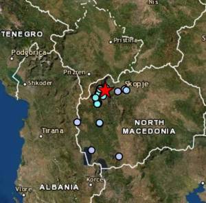Земјотрес во Тетовско почувствуван и во Битола