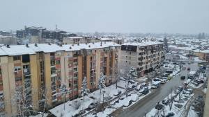 Утрово измерени -2 степени во Битола и снежна покривка од 8 цм