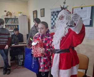 Шаховскиот клуб:,,Шах-Шех" со новогодишна забава за дечињата од здружението „Рилука“