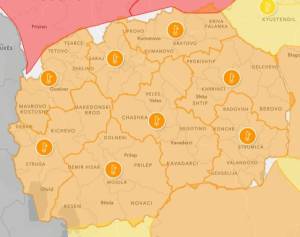 Битола денес до 37 степени - активно портокаловото ниво за опасност од високи температури