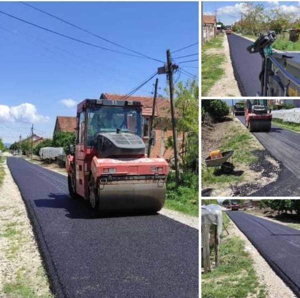 11 улици добија нов асфалт во населбата Долно Оризари, во должина од 2.303 метри