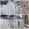 Ни сонцето не ги стопи замрзнатите лизгави тротоари во центарот на Битола