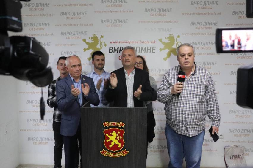ВМРО-ДПМНЕ прогласи голема победа во Битола! Гласовите уште се бројат