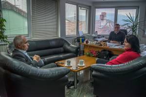 Коњановски во посета на „Комуналец“ - начинот на организација на работењето и реализацијата на нови проекти во периодот кој следува