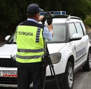 49 санкционирани возачи за пребрзо возење на територија на СВР Битола